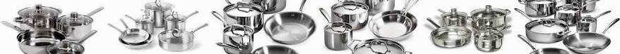 8-Piece Gourmet Landon Gibson : 10-Piece 18/10 Clad Stainless 7-Piece Home Cookware Set Set-98586656