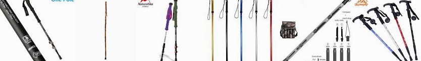 Walking Brazos Trekking 4 laotie Lock 1 Section walking Adjustable stick Carbon Pole Hiking Pair Tra