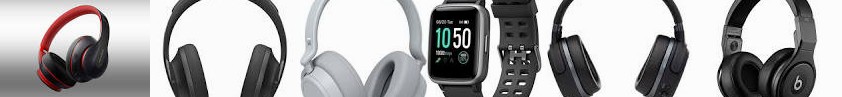 Beats Video wireless ... Watch over-the-ear Over-the Black Headphones : Cancelling Smart YAMAY 700 i