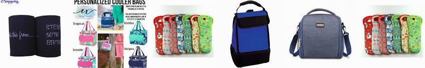 Neoprene have Totes, Bag package box Holder Can 8L Logo Drink Beer Cooler monogram picnic or Bags! P