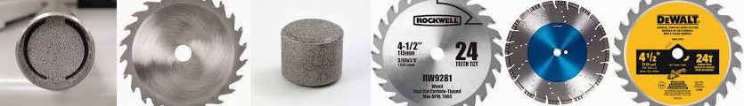 Technologies Wicks Concrete, All 24-Tooth Aluminium - Library Purpose Blade-DWA412TCT Circular Blade