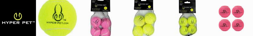 - Pack Pet Mini 4 Pink Tennis Balls Hyper LLC: Green :