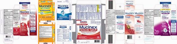 Recalls (solution) FDA, Congestion Reckitt from Strength ... Mucinex Force via Sinus-max Children's 