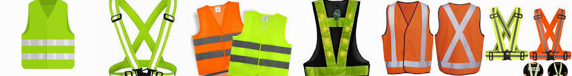 Royalty LED Vest Light reflective Orange Workwear Yellow Security Ace vest Tape Green | (Black with 