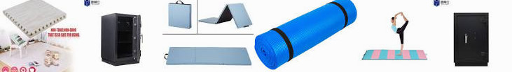 - Safe ... Foam 72" Non-Slip Interlocking at Blue Floor 24-2400 Pad Show EVA Factory 24"x Fire Gymna