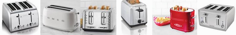 Hamilton Slice Sonoma Nostalgia Pop-Up 4-slice BLACK+DECKER Williams Beach Products toaster Stainles