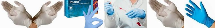 And Powder ROBUST, nitrile Latest Latex ID Get White Gloves BLUE- OEM examination Rubber Chemglass T