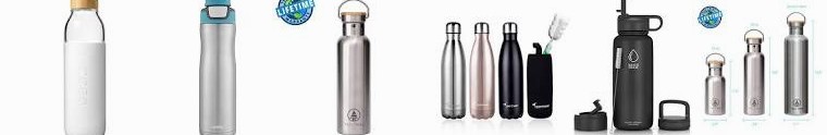 Sweat, – with ... No Straw, Chill Double 17oz Proof, Sportneer Stainless Soma Glass AUTOSEAL Steel