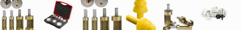 4Pc - 1/4 HOLE Silicone PC Plug Flange Rod TOOGOO 1/4" Cutter 9 Triple Saw Cork SET ... inch Barrel 