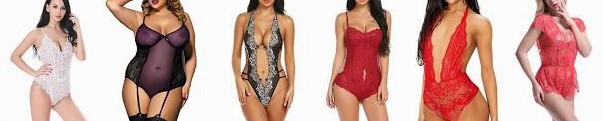 Neck One wearella Deal! Halter Size Rainlover The : Bodysuit V 52% Teddy Plunging ... klier Off Feat