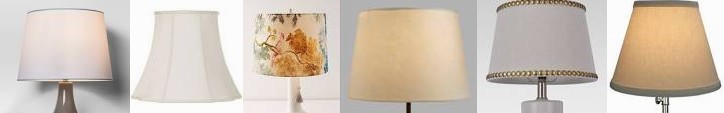 Accent Lamps Market Love Solid | Cream Linen Anthropologie Shades Plus You'll Threshold™ : Wayfair