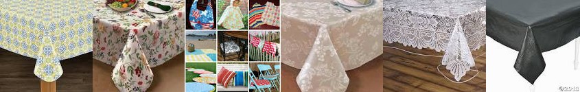 Placemat: Indoor/Outdoor DIY Tablecloth/ ... Disposable or Back Linens Lintex 108" Life with 60" - H