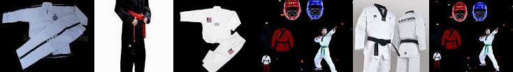 Wear Wtf 9 Arts Martial ... Instructor Equipment,Black images Taekwondo For ribbed UWIN - cheap Chin