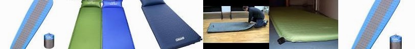 with Inflating YouTube Outdoor Alpinetrek iNeibo - Coleman Air Sleeping mats Camping Pillow Mat work